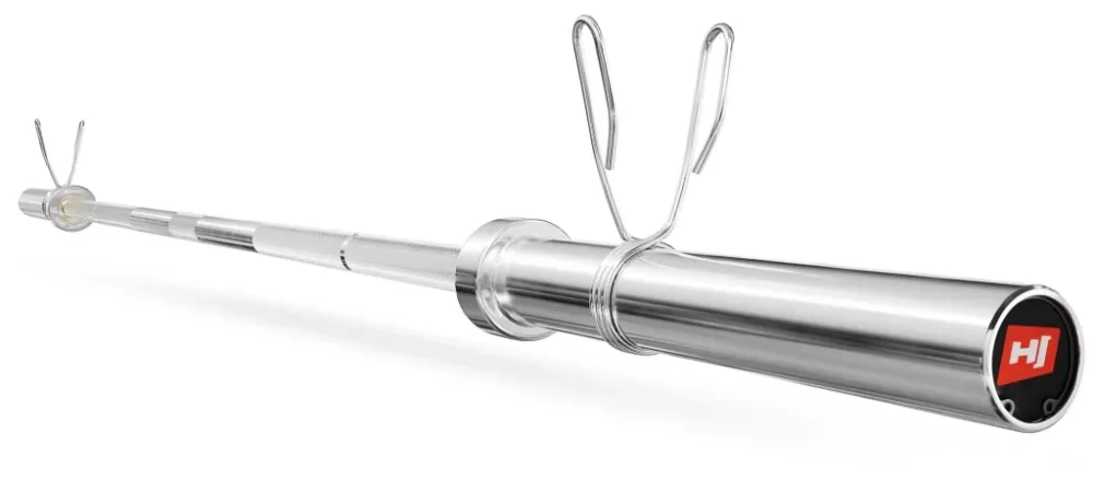 Гриф для штанги олімпійський York Fitness прямий 220 см 50мм хром Київ - фото 4