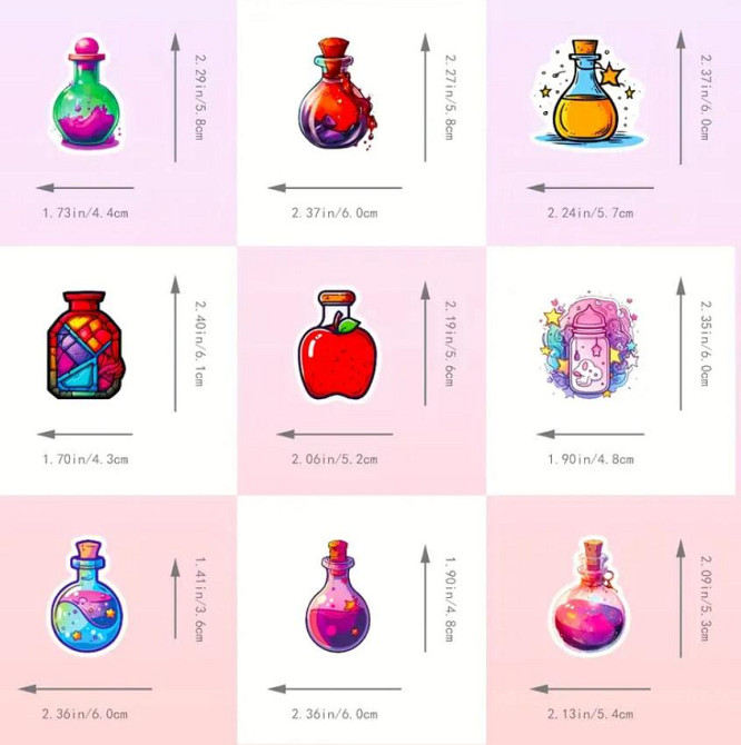 Набор наклеек (стикеров) 