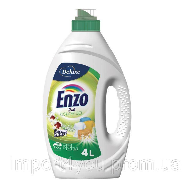 Deluxe Enzo 2w1 100p/ 4l универсальный стиральный гель Харьков - изображение 5