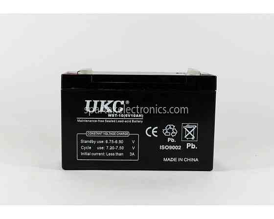 Аккумулятор BATTERY 6V 10A ART 2709 UKC (10) Київ
