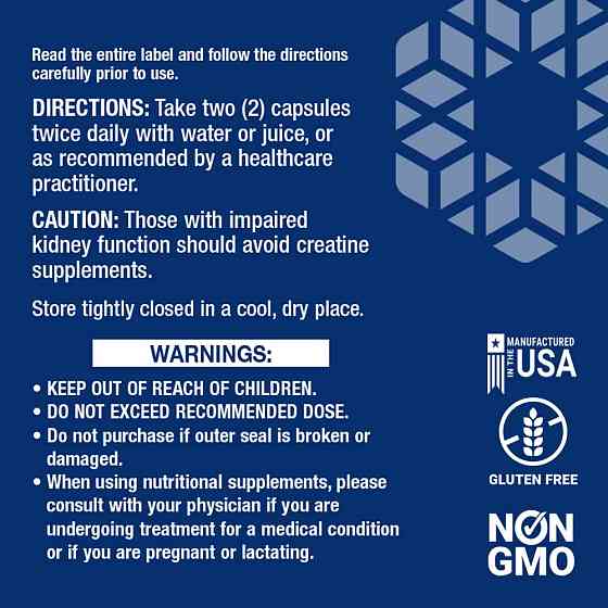 Креатин Life Extension Creatine Capsules 120 Capsules Луцьк