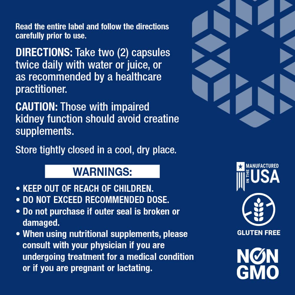 Креатин Life Extension Creatine Capsules 120 Capsules Луцьк - фото 4