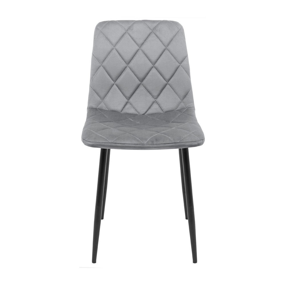 Стул кресло мягкий GarretDesign U Malcolm 57 черные ножки Серый Киев - изображение 2