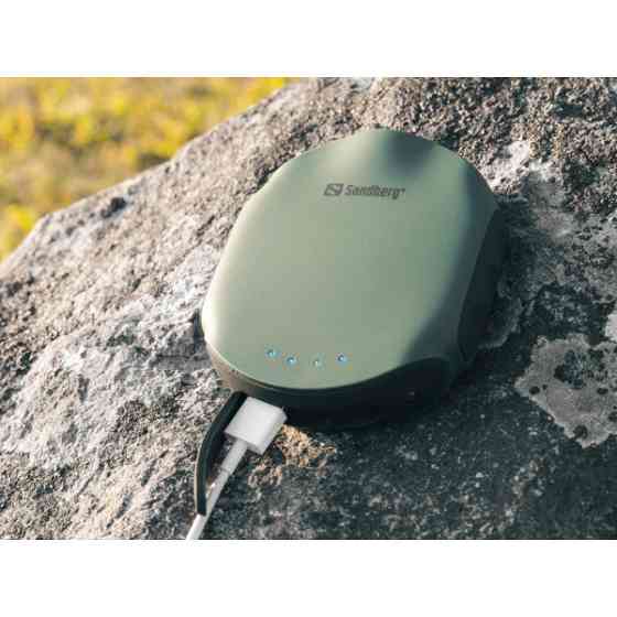 УМБ Sandberg Survivor 10000 mAh, 2xUSB, IPX6, міні-компас та ліхтарик (420-60) Киев