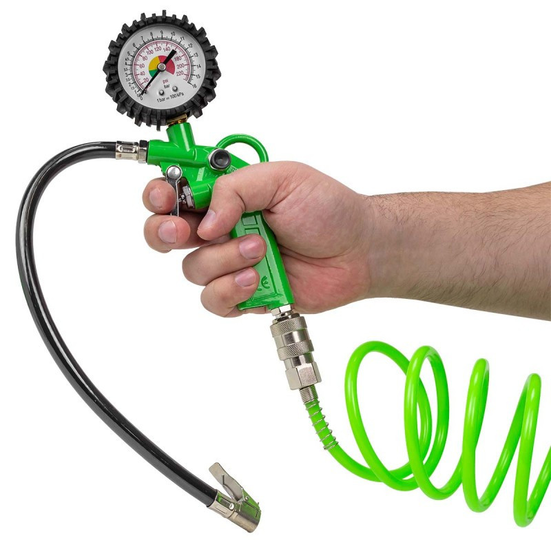 Фарборозпилювач H-827-2V з верхнім пластиковим бачком 600мл у комплекті з аксесуарами, набір 5пр. RockForce Одесса - изображение 3