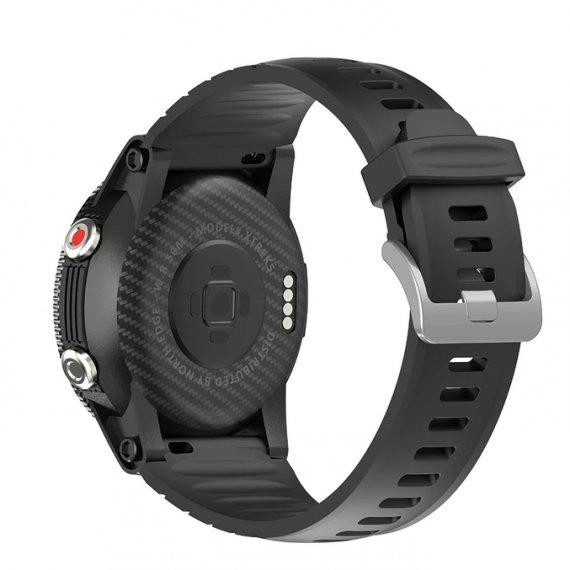 Мужские умные наручные часы North Edge XTrek с компасом (Черные) Винница - изображение 11