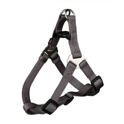 Шлея-петля Trixie для собак Premium нейлон графітова розмір L 65-80 см/25 мм Київ