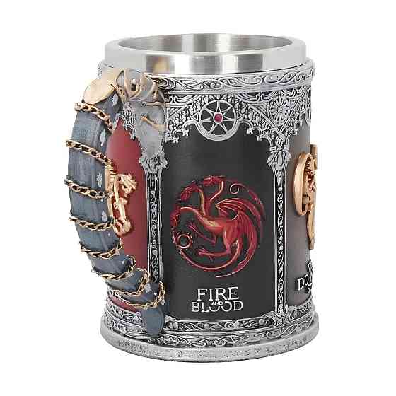 Кружка Гра престолів RESTEQ 600 мл — чашка Game of Thrones із нержавіючої сталі та смоли Київ