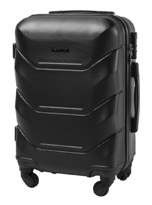 Валіза пластикова WINGS 147 мала чорна Київ - фото 1