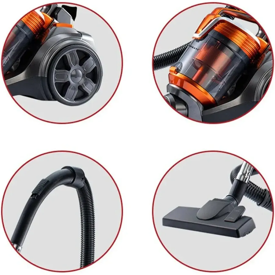 Побутовий багатофункціональний пилосос SK-13004 4200 Вт, 3,5 л, циклонічна фільтрація, потужне всмоктування Одеса - фото 5