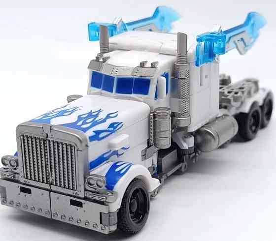 Робот Трансформер ОПТИМУС ПРАЙМ 18см Білий OPTIMUS PRIME + аксесуари. Київ