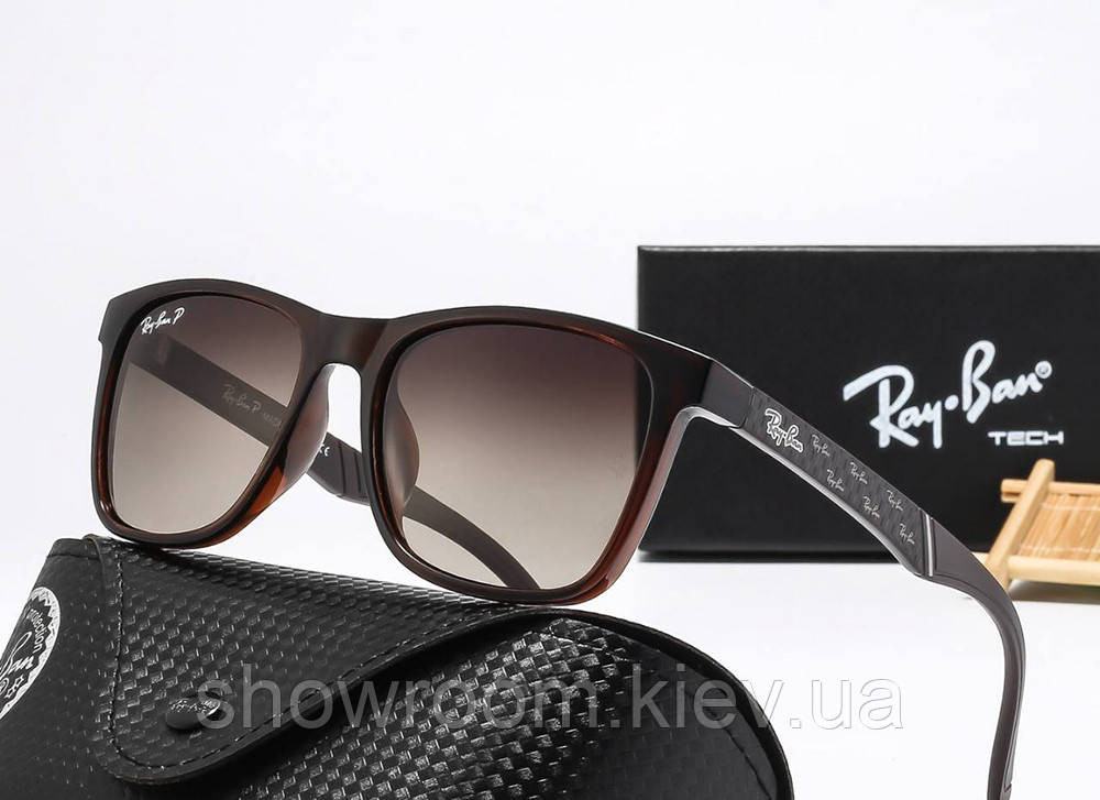 Сонцезахисні окуляри з поляризацією Rb 69024 brown Київ - фото 1