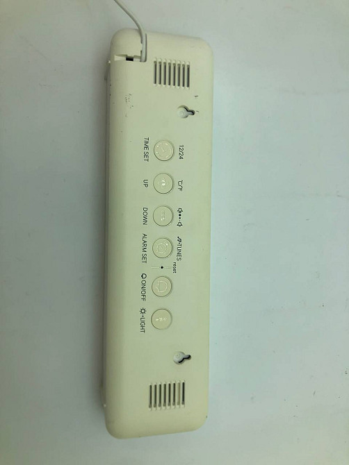 Настільний годинник дзеркальний з градусником та календарем 25345 (Б клас) Луцк - изображение 2