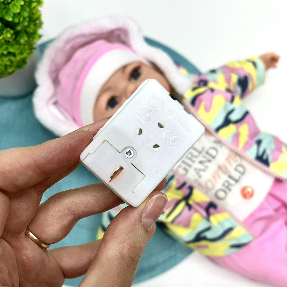 Кукла-пупс м'яконабивна з соскою та звуковими ефектами укр мова 42см Вид 3 (M 5919 I UA) Чернігів - фото 8