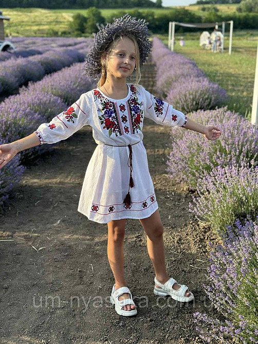 Дитяча вишита сукня натуральна тканина Кривий Ріг - фото 1
