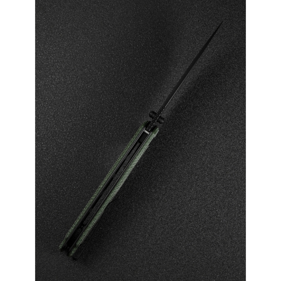 Ніж складаний туристичний Sencut Praktisk, (9.1 см) 9Cr18MoV / Micarta темно-зелений Київ - фото 14