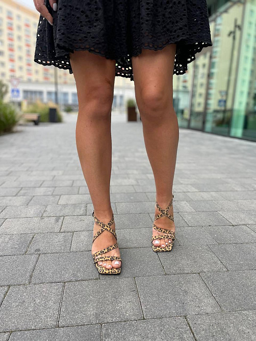 LIRIO Босоніжки жіночі LIRIO L0275/8073-72 леопард taba з натуральної шкіри / Шкіряні босоніжки Коломыя - изображение 7