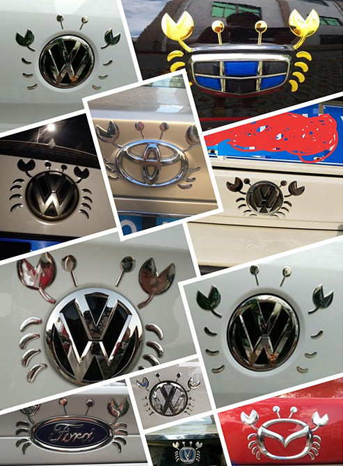 Наклейки 3D на авто – мото Київ - фото 8