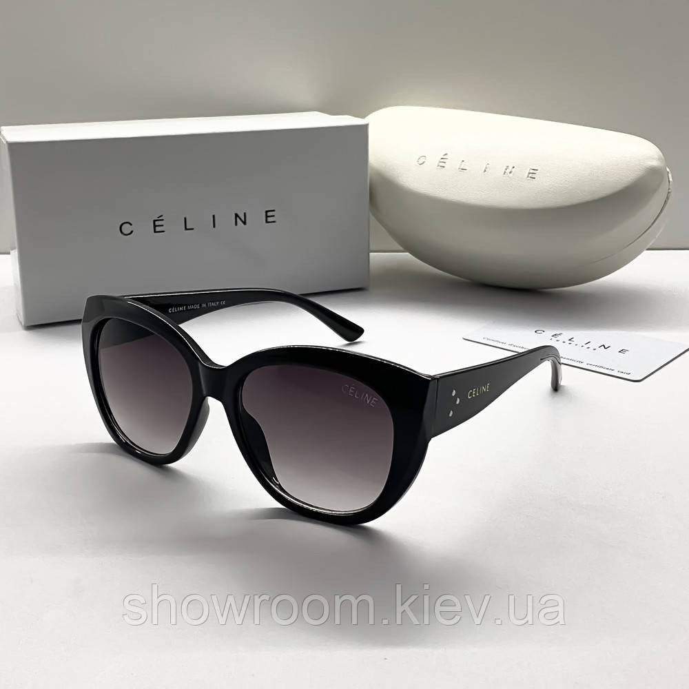 Жіночі сонцезахисні окуляри Celine (41755) Київ - фото 1