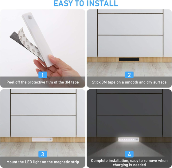 Акумуляторне освітлення з датчиком руху Tolare X15C Луцк