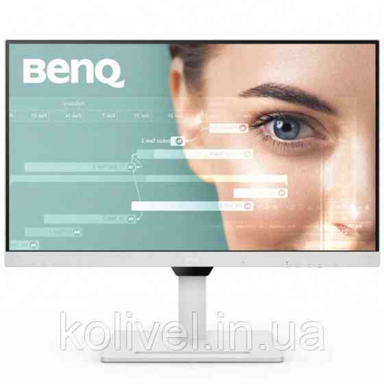 TFT 27" BenQ GW2790QT, IPS, QHD, 75 Гц, HDMI, DP, USB-C, HAS, колонки, білий (GW2790QT) Київ