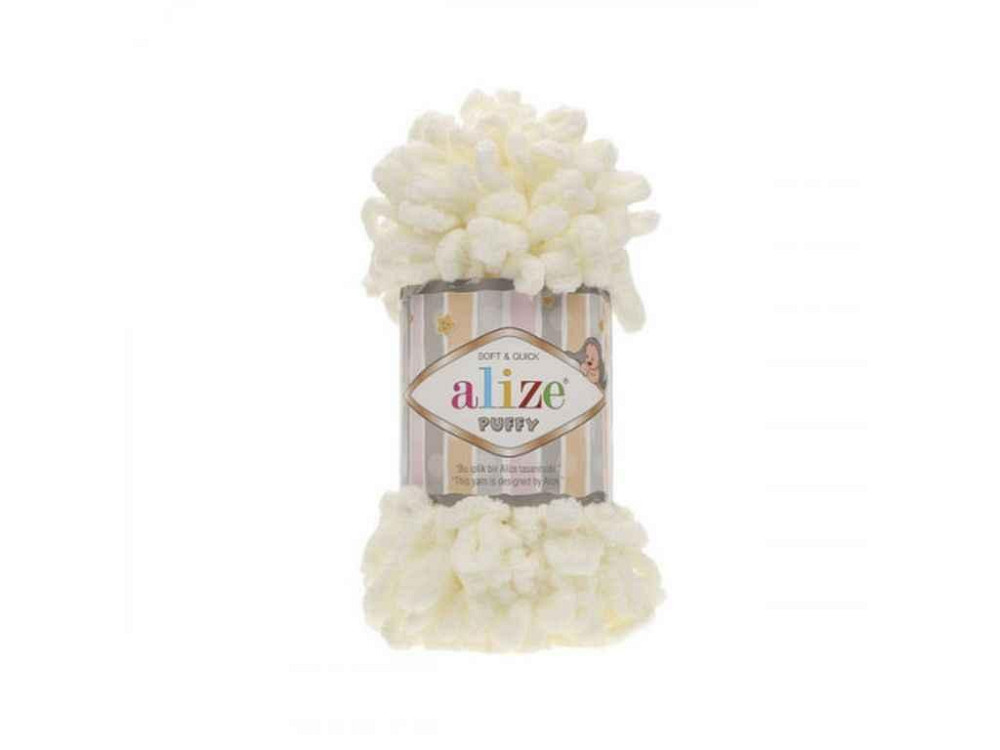 Пряжа Puffy 62 5шт/уп 100% Микрополиэстер 100г 9.2м ТМ ALIZE Киев - изображение 1