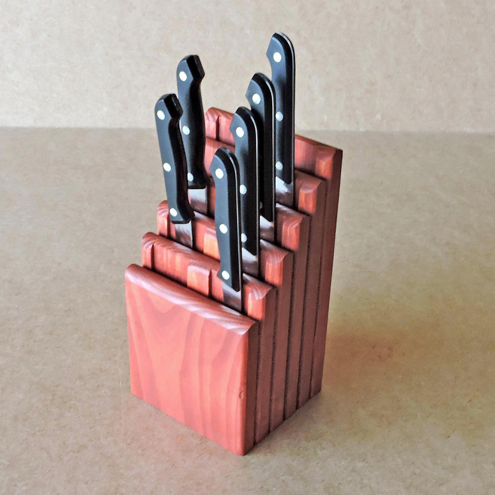 Підставка для ножів "Долорес" корал Миколаїв - фото 1