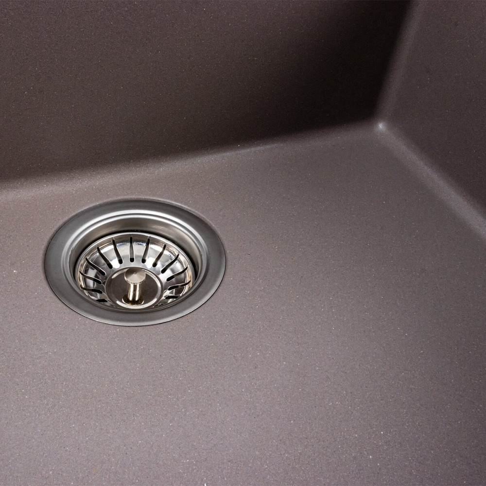 VALESO Гранітна мийка для кухні VALESO OASIS 5444 матова Дюна Киев - изображение 6