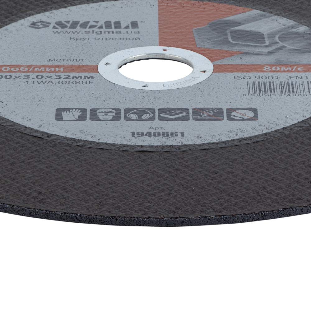 Sigma Круг отрезной по металлу Ø300×3.0×32мм SIGMA (1940861) Киев - изображение 2