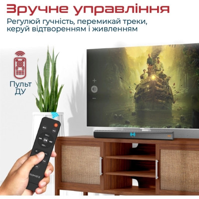 Акустична система Promate StreamBar-30 Black (streambar-30.black) Вінниця - фото 8