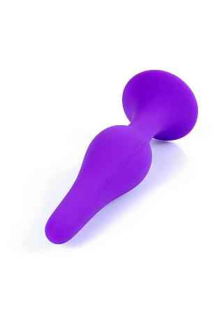 Анальная пробка - Silicone Purple Plug L Sex Aura Киев