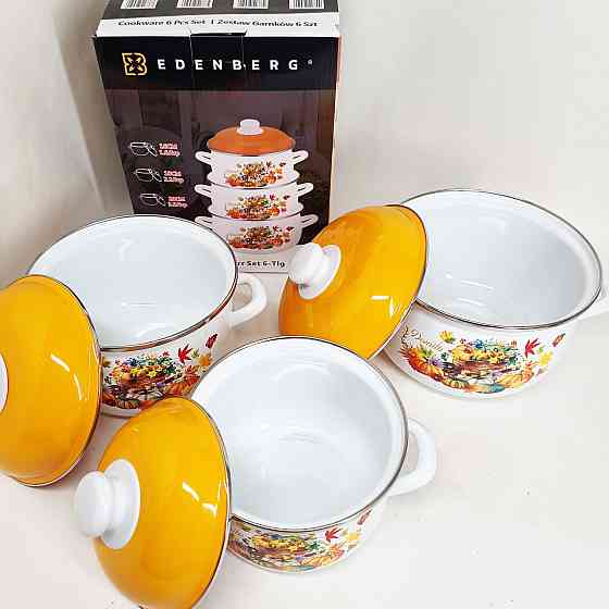 Сборный набор кастрюль, Набор кастрюль с комплектом крышек для электроплиты ZX-25 Львов