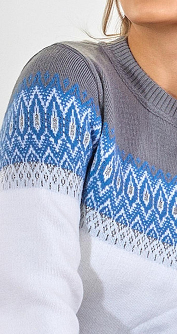 Гарний светр із блискучою ниткою (50) Київ - фото 2