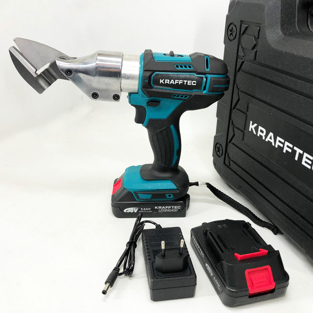 Аккумуляторные ножницы по металлу, Ножницы просечные по металлу Электрические высечные AE-68 Львов - изображение 4