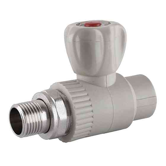 Кран радіаторний прямий Vsplast PPR ф20x1/2″ 2025 (000003465) Київ