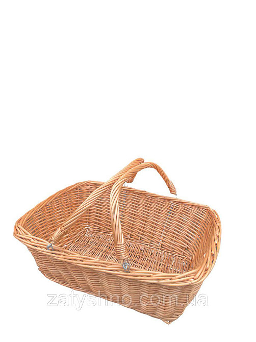 Корзина плетеная вместительная с ручками Киев - изображение 1