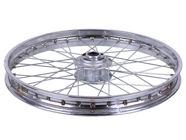 Диск передний R21*1.60J хром на мотоцикл XY200GY-9А Мукачево - изображение 1