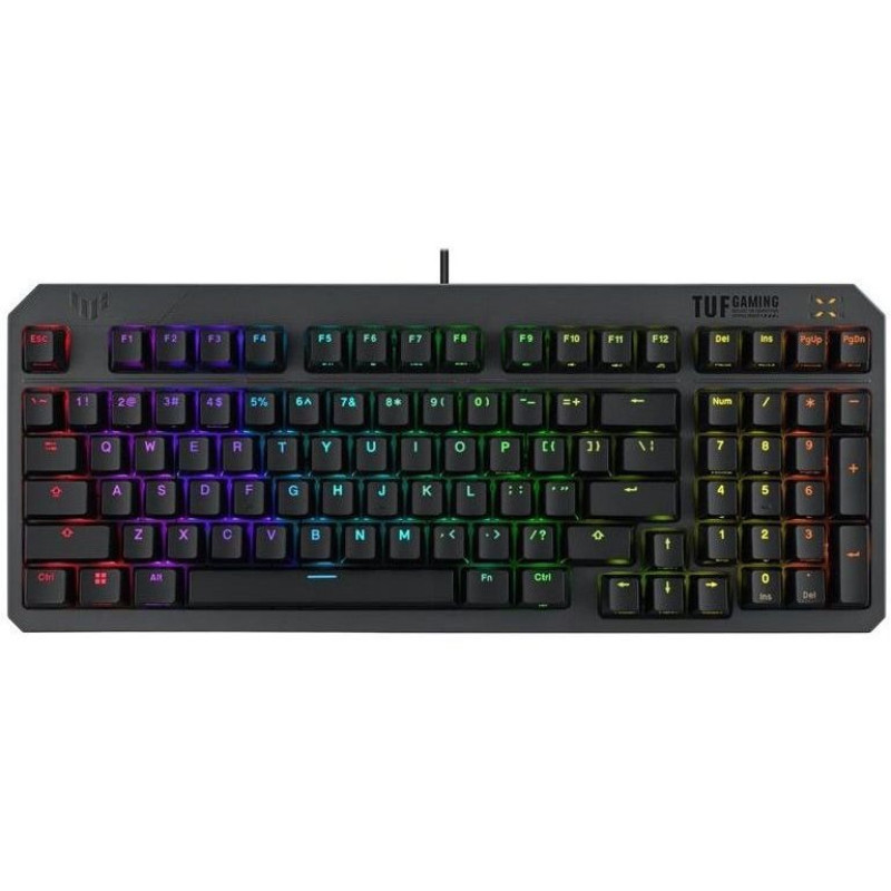 Клавіатура Asus TUF Gaming K3 Gen II Opti-Mech RGB 97key Switches ABS Black (90MP0390-BKMA00)_promo ( 25320 ) Харків - фото 1