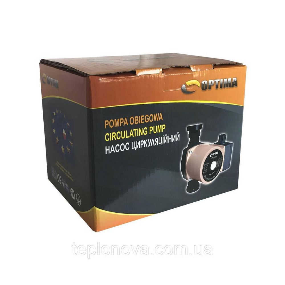 Насос циркуляционный Optima OP25-40 180мм + гайки, + кабель с вилкой! Черновцы - изображение 8