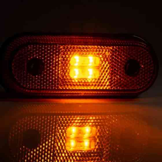 Ліхтар маркерний овальний оранжевий 120х46мм FT-020 Z LED (12-24V) Мукачево