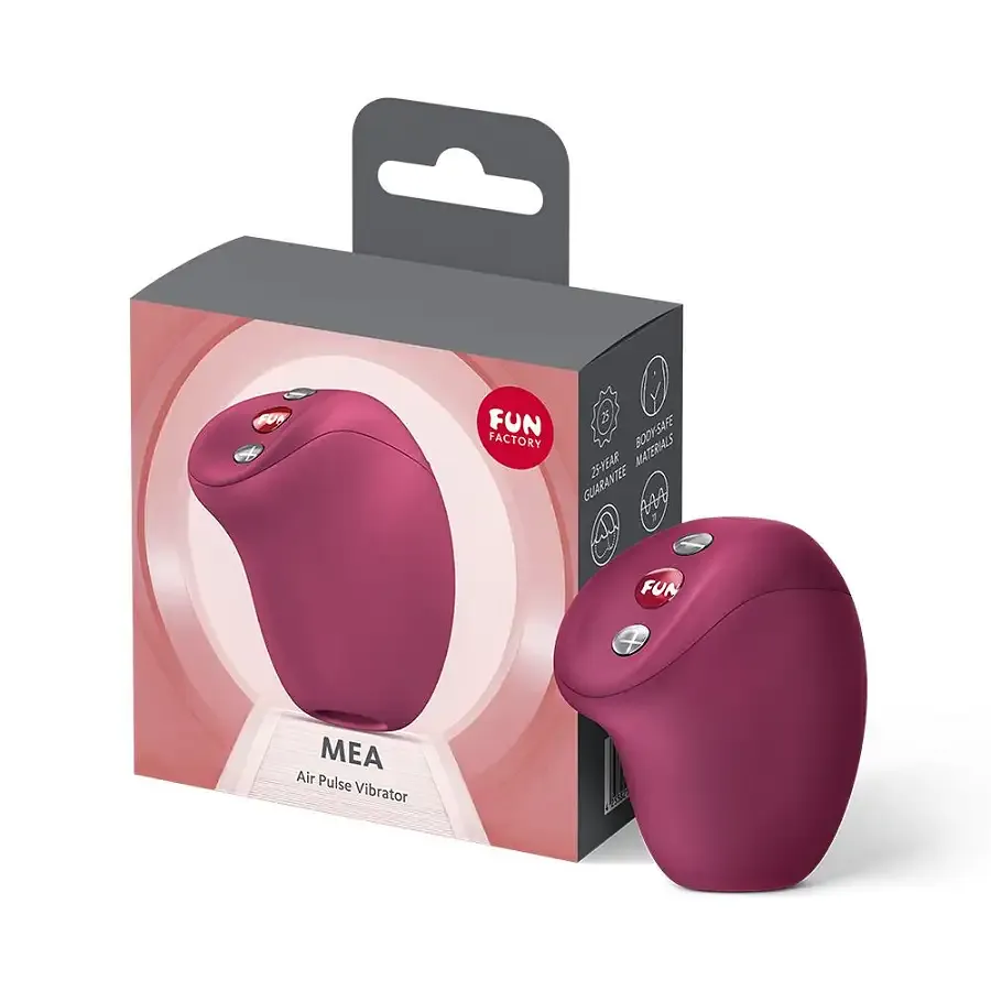 Вакуумний стимулятор Fun Factory MEA Wine Red, унікальні режими, функція посторгазм Львов - изображение 9