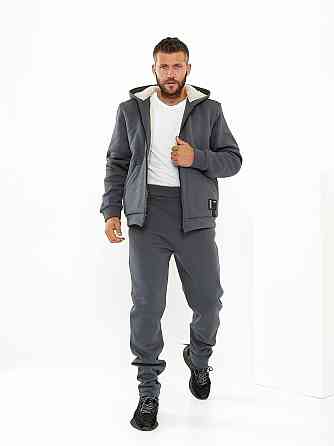 Чоловічий теплий костюм на флісі з хутром Харків