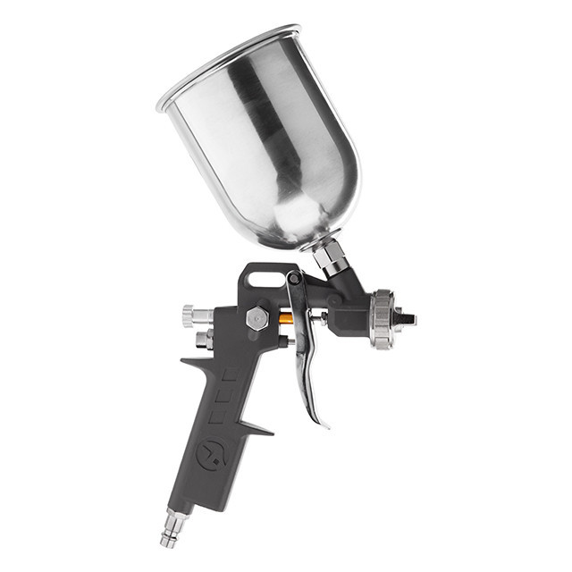 Фарбопульт пневматичний HP, форсунка: 1,5 мм, верхній металевий бачок: 600 мл, 5 бар INTERTOOL PT-0205 Київ - фото 5