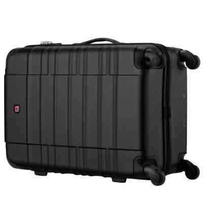 Чемодан Wenger Amplar, середня, пластик, 4 колеса, чорна (653146) Винница