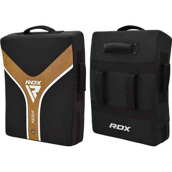 Маківара RDX KICK SHIELD AURA PLUS T-17 Black Golden Heavy (1 шт.) Каменское