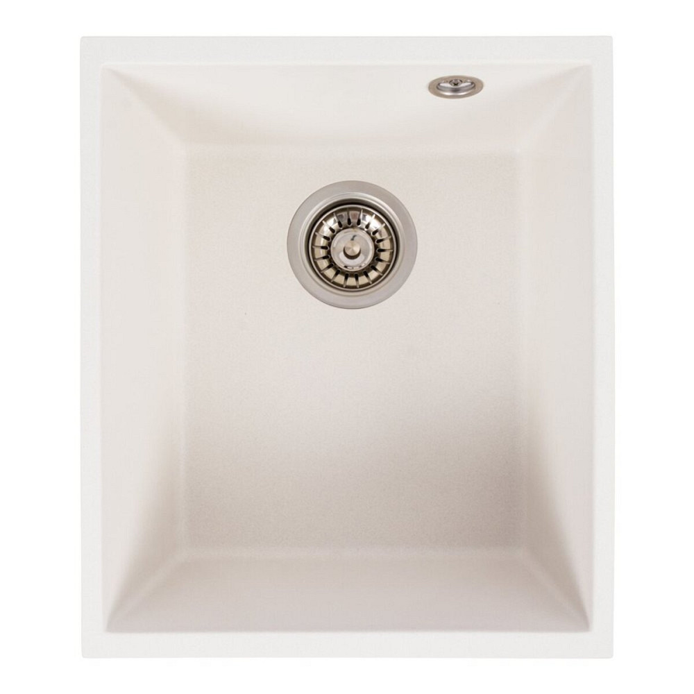 VALESO Гранітна мийка для кухні VALESO ROXY 3744 матова Білосніжна Коломыя - изображение 1