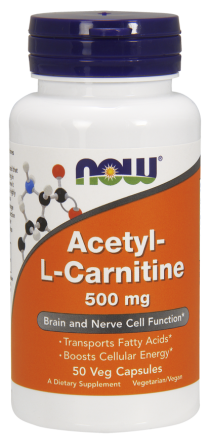 Ацетил-Л-карнитин (Acetyl-L-Carnitine) 500 мг 50 капсул Киев