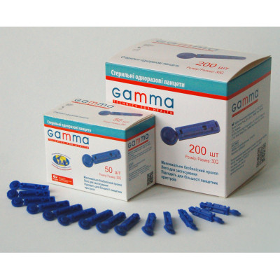 Ланцеты Gamma 50 шт. (7640162324649) Винница - изображение 5
