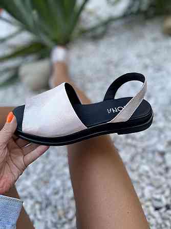 teona Босоніжки жіночі TEONA 128 пудра (літо, шкіра натуральна) (4094) 38 Коломия