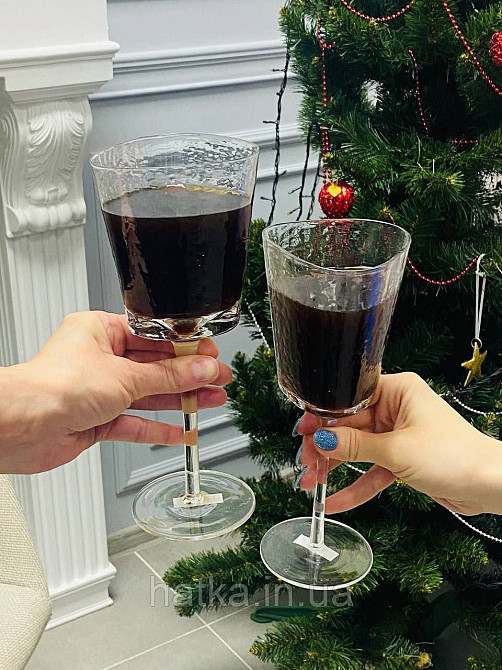 Келих "Прозорий траянгл" 350 мл прозорий Київ - фото 2